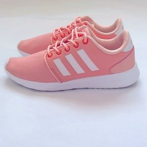ADIDAS CLOUD FOAM PINK AND WHITE